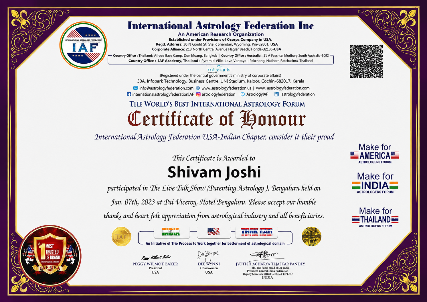 Astrologer Shivam Joshi Ji +91-9929258006